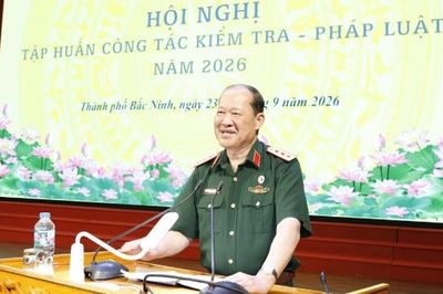 Trung ương Hội Cựu chiến binh Việt Nam tập huấn công tác kiểm tra - pháp luật năm 2026 tại Bắc Ninh