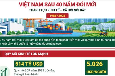 Thành tựu vượt bậc sau 40 năm Đổi mới của Việt Nam