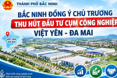 Bắc Ninh đồng ý chủ trương thu hút đầu tư Cụm công nghiệp Việt Yên - Đa Mai