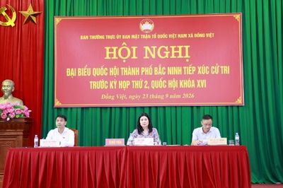 Cử tri xã Đồng Việt kiến nghị về giao thông, sản xuất nông nghiệp, chế độ chính sách