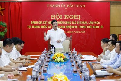 Bắc Ninh: Cụ thể hóa kết quả chuyến công tác Trung Quốc, mở rộng hợp tác đầu tư