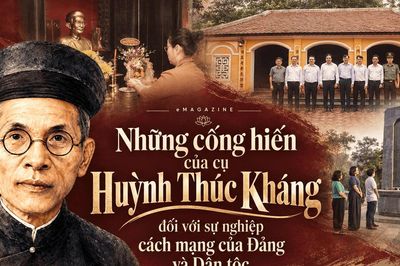 Những cống hiến của cụ Huỳnh Thúc Kháng đối với sự nghiệp cách mạng của Đảng và Dân tộc