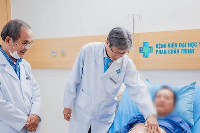 Phẫu thuật nội soi 5 giờ cứu bệnh nhân có ca gan mật phức tạp