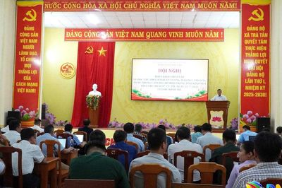 Đảng ủy xã Trà Tân tổ chức hội nghị chuyên đề về học tập, thực hành theo gương Bác