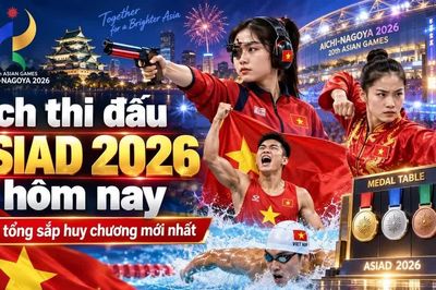 Lịch thi đấu ASIAD 2026 hôm nay 23/9: Đoàn Thể thao Việt Nam chờ HCV thứ hai