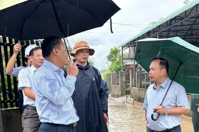 Phó Chủ tịch UBND tỉnh Gia Lai Dương Mah Tiệp kiểm tra công tác phòng, chống thiên tai ở các địa phương