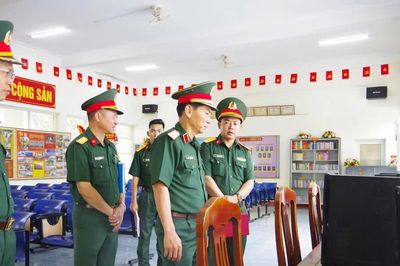 Phó Tư lệnh Quân đoàn 34 kiểm tra công tác quản lý kỷ luật và bảo đảm an toàn tại các đơn vị