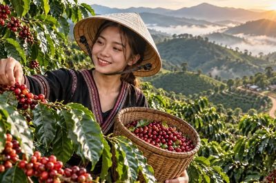 Giá cà phê hôm nay 23/9: Trong nước và thế giới cùng đi xuống