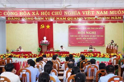 Cử tri xã Nghị Đức kiến nghị nhiều vấn đề khó khăn tại địa phương