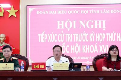 Cử tri xã Thuận An kiến nghị chính sách hỗ trợ người hoạt động không chuyên trách