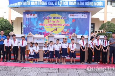 Đêm hội trăng rằm tại xã Trường Sơn