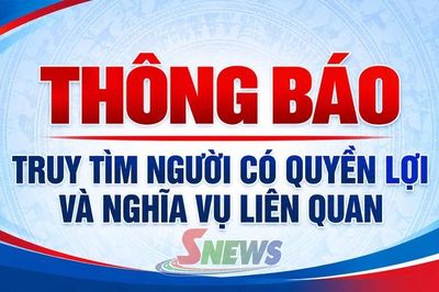 Truy tìm người có liên quan đến vụ việc lừa đảo, chiếm đoạt tài sản