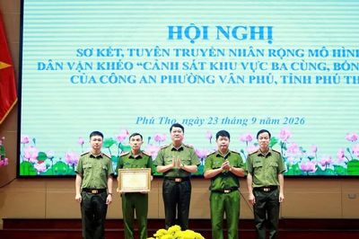 Hiệu quả mô hình 'Cảnh sát khu vực 3 cùng, 4 luôn'