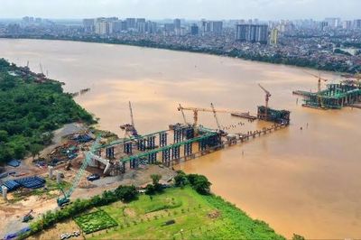 Cầu Trần Hưng Đạo tăng tốc, phấn đấu hoàn thành trong năm 2027