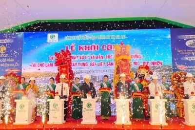 Khởi công nhà máy tái chế phế thải xây dựng công suất 480 tấn cho mỗi ngày tại Quy Nhơn