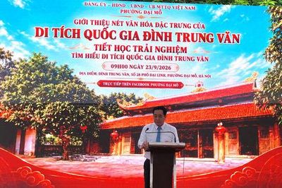 Phường Đại Mỗ: Đưa di sản gần hơn với thế hệ trẻ