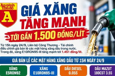 Giá xăng E10RON95-III tăng lên hơn 27.000 đồng/lít