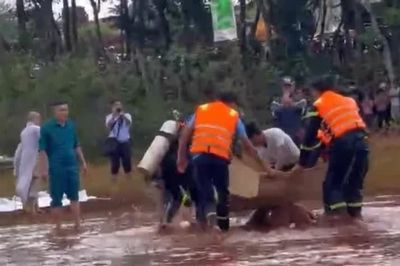 Đồng Nai: Đã tìm thấy nạn nhân bị nước cuốn trôi tại phường Bình Long