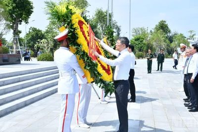 Thủ tướng Lê Minh Hưng dâng hương tại Khu di tích quốc gia đặc biệt Bến K15
