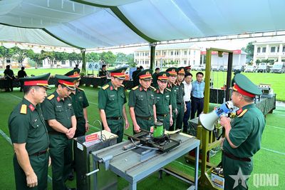 Khối thi đua số 1, Bộ Quốc phòng kiểm tra tại Kho K802 (Cục Quân khí)