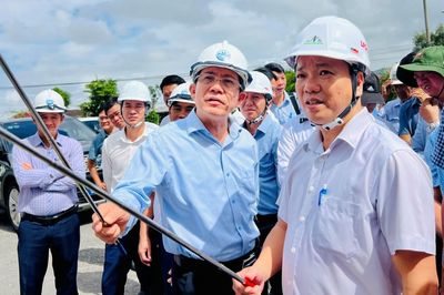 Tập trung xử lý dứt điểm mặt bằng dự án đường ven biển