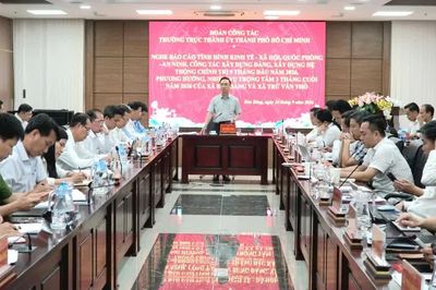 Phó Bí thư Thành ủy TPHCM Đặng Minh Thông: Tổ chức thực hiện theo phương châm '6 rõ', đánh giá cán bộ qua KPI