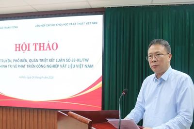 Đưa công nghiệp vật liệu Việt Nam từ lợi thế tài nguyên tới làm chủ công nghệ