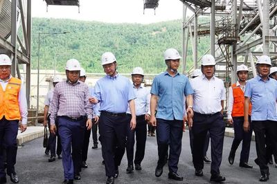 Bí thư Tỉnh ủy Quảng Trị kiểm tra tiến độ tại Trung tâm Điện lực Quảng Trạch