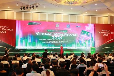 Khai mạc Hội thảo và Triển lãm Tài chính số Việt Nam 2026: 'Xây dựng hệ sinh thái tài chính số thông minh, an toàn, kết nối và bền vững'