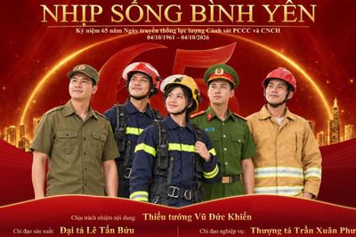 'Nhịp sống bình yên' – dấu ấn 65 năm lực lượng Cảnh sát PCCC và CNCH