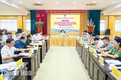 Cho ý kiến về công tác chuẩn bị đại hội các hội quần chúng cấp tỉnh