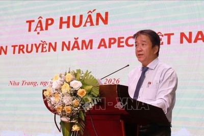 Công tác thông tin, tuyên truyền APEC 2027 phải đi trước, từ sớm, từ xa