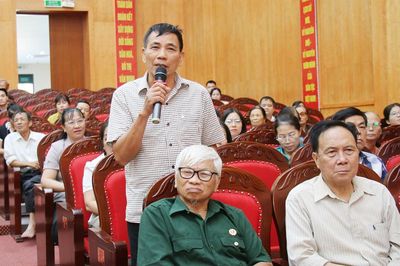 Đoàn đại biểu Quốc hội thành phố Bắc Ninh tiếp xúc cử tri phường Từ Sơn