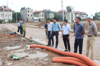 Bắc Ninh: Kiểm tra dự án khu tái định cư Đông Cứu I