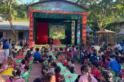 Đồn Biên phòng Na Cô Sa, Nậm Nhừ tổ chức Tết Trung thu cho thiếu nhi biên giới