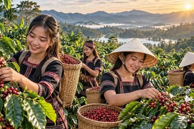 Giá cà phê hôm nay 24/9: Trong nước và thế giới tiếp tục chịu áp lực giảm