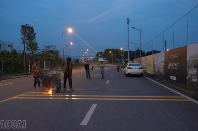 Sau phản ánh, nút giao Nguyễn Trãi – 19/5 được bổ sung hạng mục cảnh báo và giảm tốc