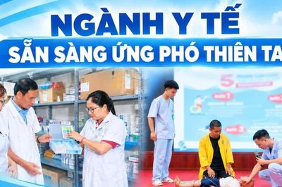 Ngành y tế sẵn sàng ứng phó thiên tai