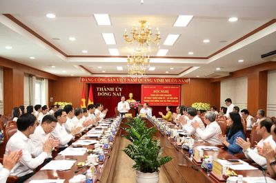 Ban Thường vụ Tỉnh ủy Lào Cai làm việc với Ban Thường vụ Thành ủy Đồng Nai