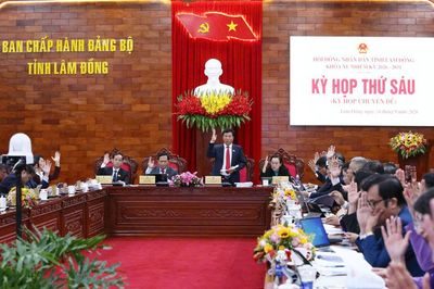 Khai mạc Kỳ họp chuyên đề lần thứ 6 HĐND tỉnh Lâm Đồng