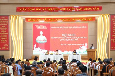 Cử tri Bảo Lâm 1 kiến nghị về đất đai, giao thông