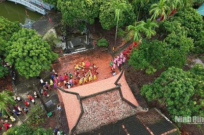 Khai mạc lễ hội truyền thống đình, đền làng Bạch Cừ