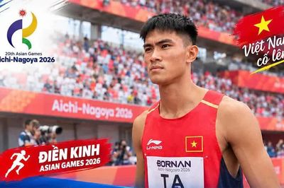 Vận động viên điền kinh Phú Thọ vào chung kết nội dung 4x400m tiếp sức hỗn hợp nam nữ tại ASIAD 20