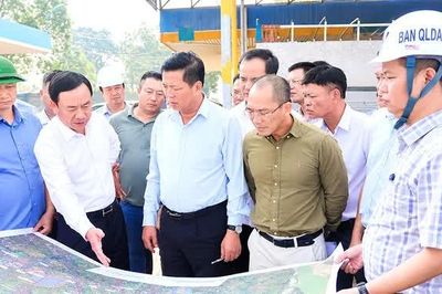Tăng tốc thi công Quốc lộ 2 đoạn Vĩnh Yên - Việt Trì