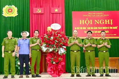 Ra mắt mô hình “Cảm hóa bằng trách nhiệm và tình người”