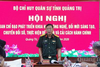 Bộ Chỉ huy Quân sự tỉnh đẩy mạnh chuyển đổi số trong thực hiện nhiệm vụ