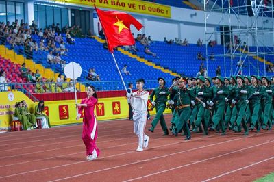 Tổng duyệt Chương trình khai mạc Đại hội Thể dục thể thao tỉnh Thái Nguyên lần thứ X