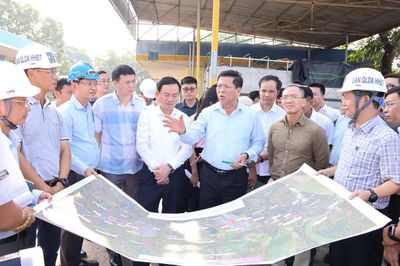 Bộ trưởng Trần Hồng Minh: Thi công quốc lộ 2 cần quyết liệt, đồng bộ, liên tục
