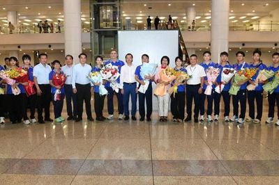Ngày về vinh quang của đội tuyển Karate Việt Nam