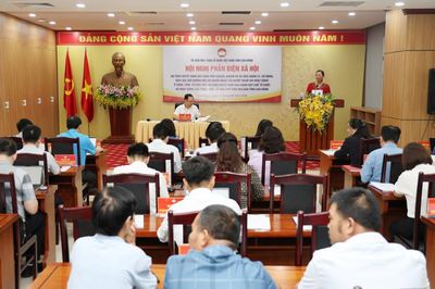 Ủy ban MTTQ tỉnh tổ chức hội nghị phản biện xã hội 2 dự thảo quyết định quan trọng
